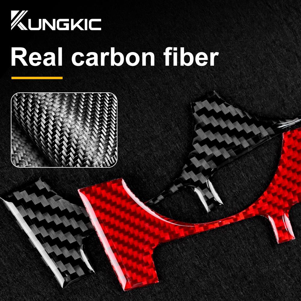 Sticker For Subaru BRZ Toyota GR86 2025 2025 2025 2025 Air Conditioning Adjustment Panel Real Carbon Fiber Interior Accessories