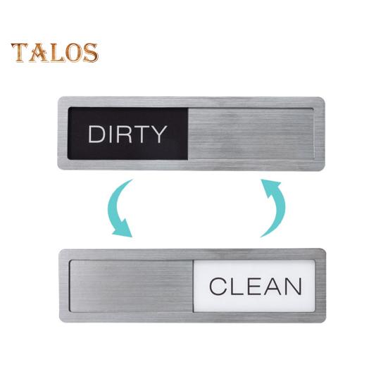 Magnet „Clean Dirty“ für die Spülmaschine, leicht zu verschieben, starker Magnet, Schild „Clean Dirty“ für die Küche, für Zuhause, Restaurants, Spülmaschine