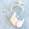Angel Halo & Winged Dress for 10-15cm Plush Toy, Kigurumi, Accessories, Otaku, Doll, Mascot, Kpopdoll, Costume [Used]