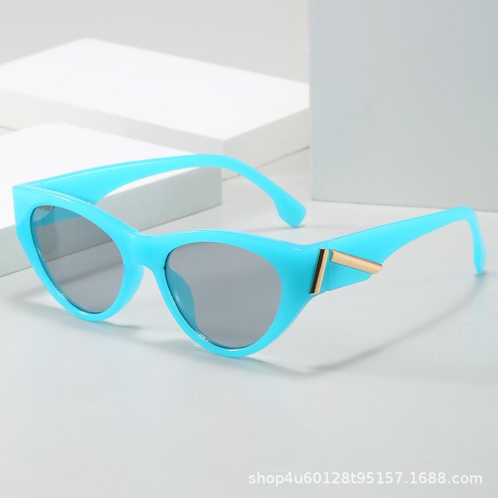 Fashion Catwalk Small Frame Cat Eye Sunglasses Women Tide Sunglasses Sunglasses