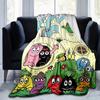 1pc, Barbapapa Family Throw Blanket, Soft & Cozy Home Decor for Couch, Bed, Car, Travel, Camping, Office Nap, Perfect Gift for FriendsB013