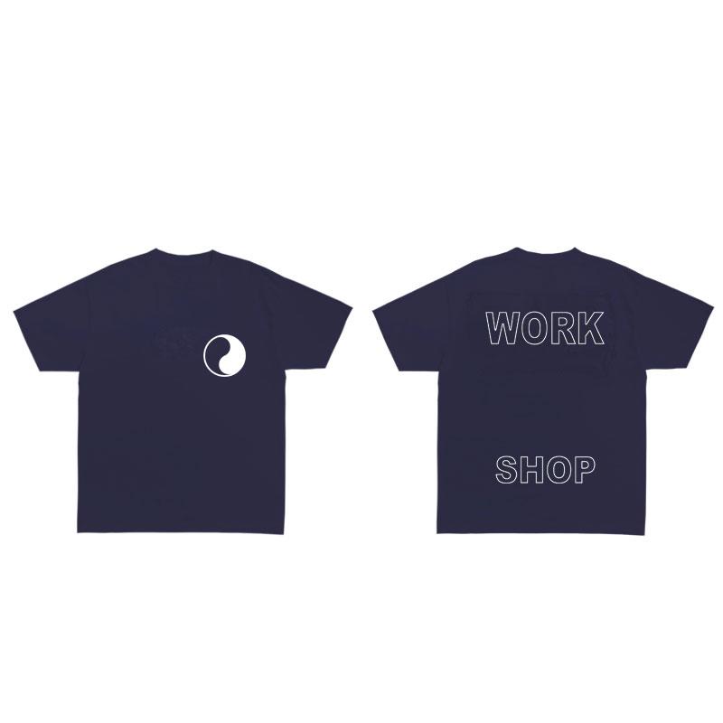 

2025 New Arrivals Summer T Shirt Men Women Our Legacy Brand 100% Cotton T-Shirt Tai Chi Work Shop Letter Print Tee Shirt 4XL