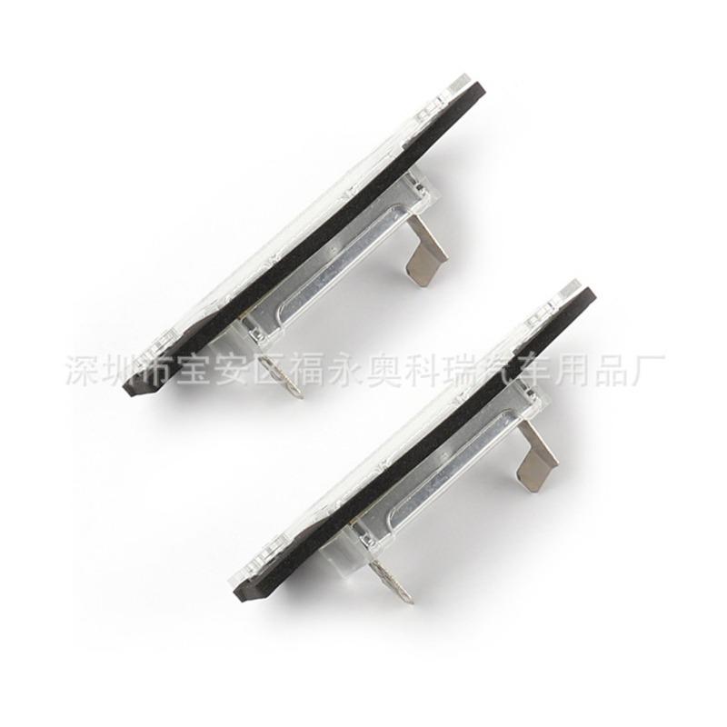 LED License Plate Light Compatible with Ford Focus CMAX MK2 2003 2008 High Quality Car Accessories tallation Kit Easy DIY Fit