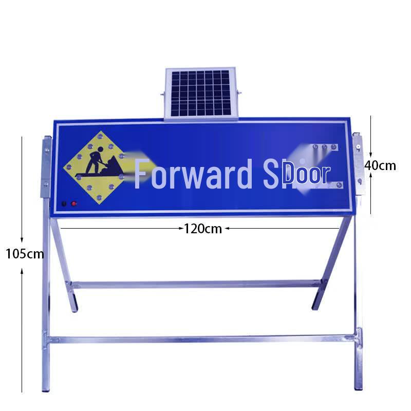 Solar LED Traffic Arrow Warning Sign