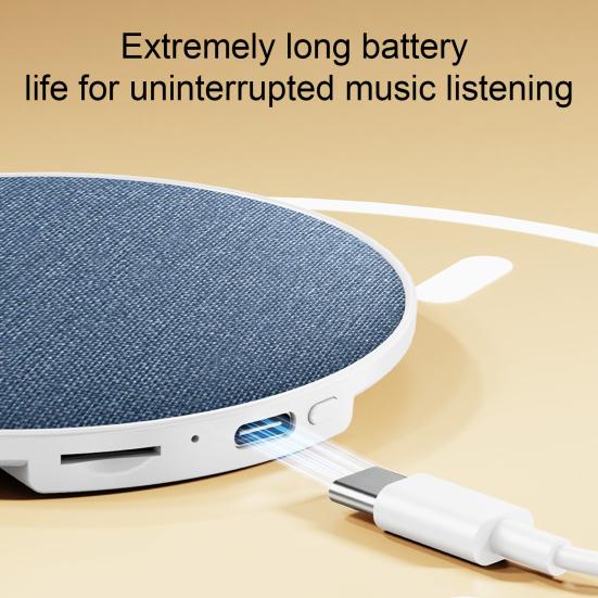 Under-Pillow Speaker for Sleep Bluetooth-compatible Ultrasonic Sound Pillow Wireless Bone Conduction Mini Pillow Speaker for Adults Side Sleepers