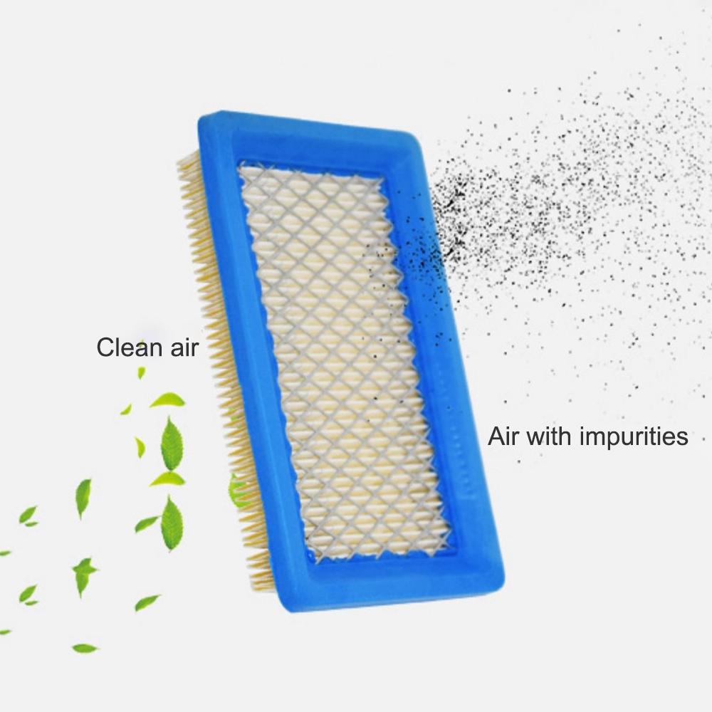 5 Pack 491588S Air Filter, Replacement for Briggs Stratton 491588 4915885 Flat OEM Air Cleaner