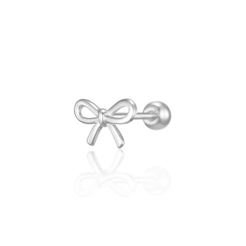 LUNNE 14k Tiny Soft Ribbon Piercing (14k Gold) #LFPI21