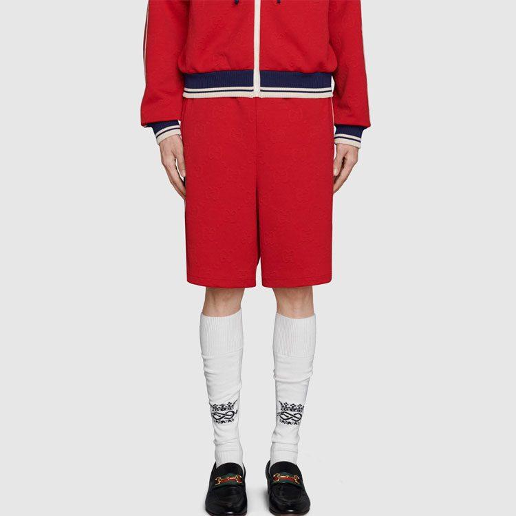 GUCCI Casual Shorts Men's Red Moderate 662336-XJDEM-6863