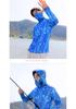 Men's Camouflage Ice Silk Quick-Dry Fishing Shirt with Matte Mask - Long Sleeve, Summer Cool, Sun Protection.