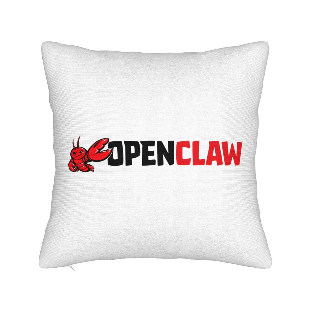 Openclaw Pillowcases Ai Personal Assistant Funny Pillow Case For Chair Sofa Home Decor Soft Pillow Cover