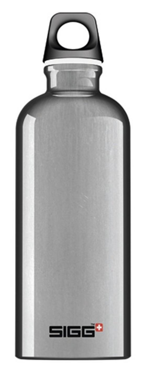 

SIGG Traveler Classic 0.6L Aluminum Water Bottle, 50008, Lightweight, Swiss-Made, for Outdoor Use