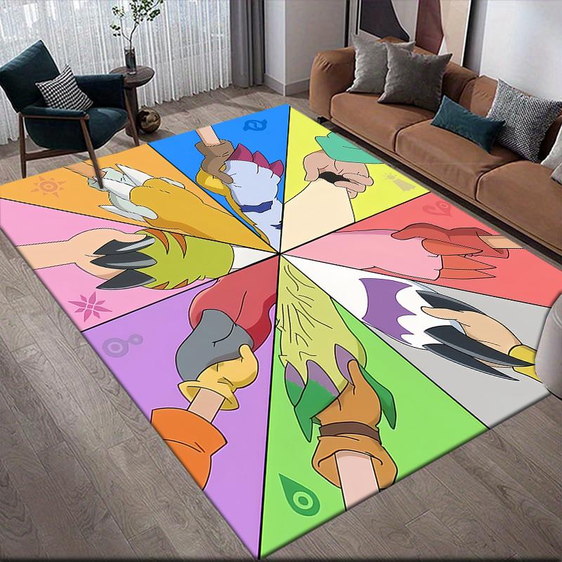 Digimon Cute Area Rug, Digimon Fan Soft Carpet, Great Gift.chl 60x90cm