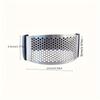 1pc Stainless Steel Rocker Garlic Press - Effortless Mincing, Crushing, and Chopping - Washable, Space-Saving, Essential Kitchen Gadget for Apartment