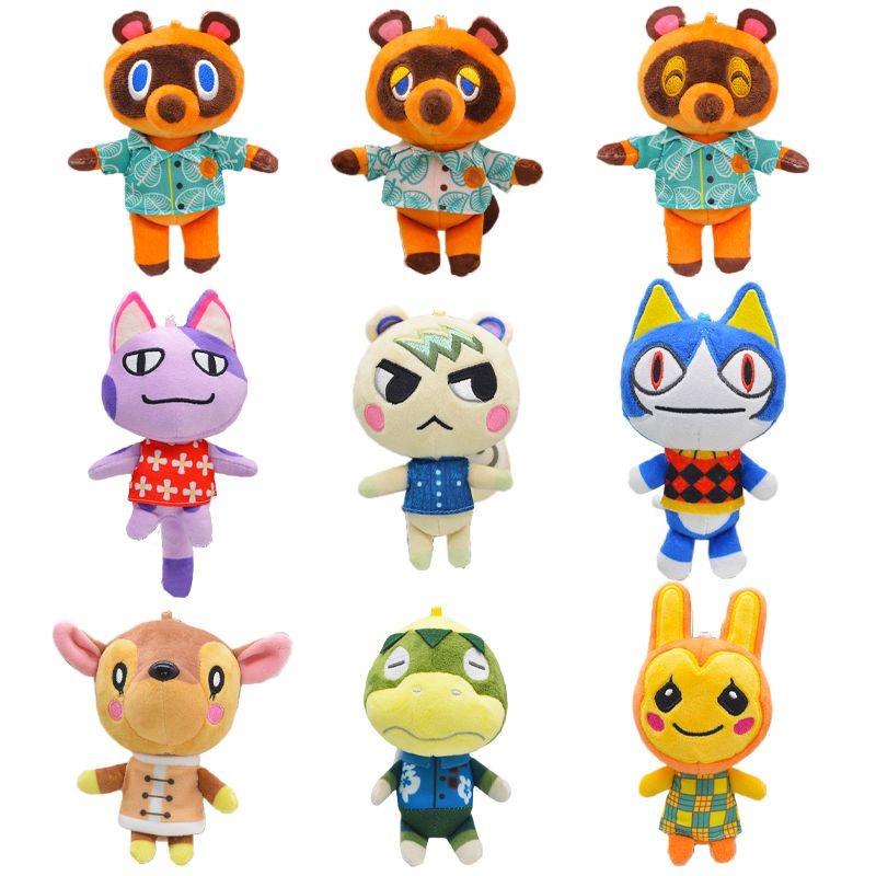Pendant Game Keychain Accessories Cute Animal Crossing Plush Toycartoon Animals