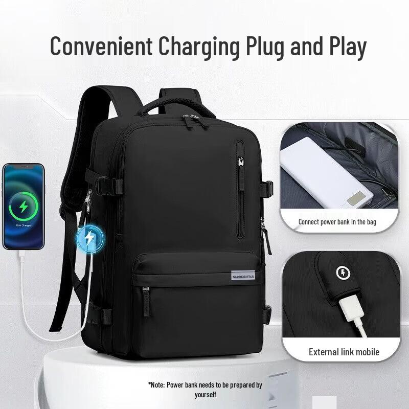 Warrior Men's Large Capacity Travel & Business Backpack