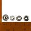 100 Sets Stainless Steel Stainless Steel Fastener 15mm Press Stud Button  Marine Boat