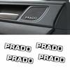 wqctu10 4/10pcs car audio decorate 3D Aluminum Badge Emblem Sticker For Toyota corolla rav4