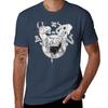 Crest of Confusion TShirt Trendy Print Short Sleeve TShirt