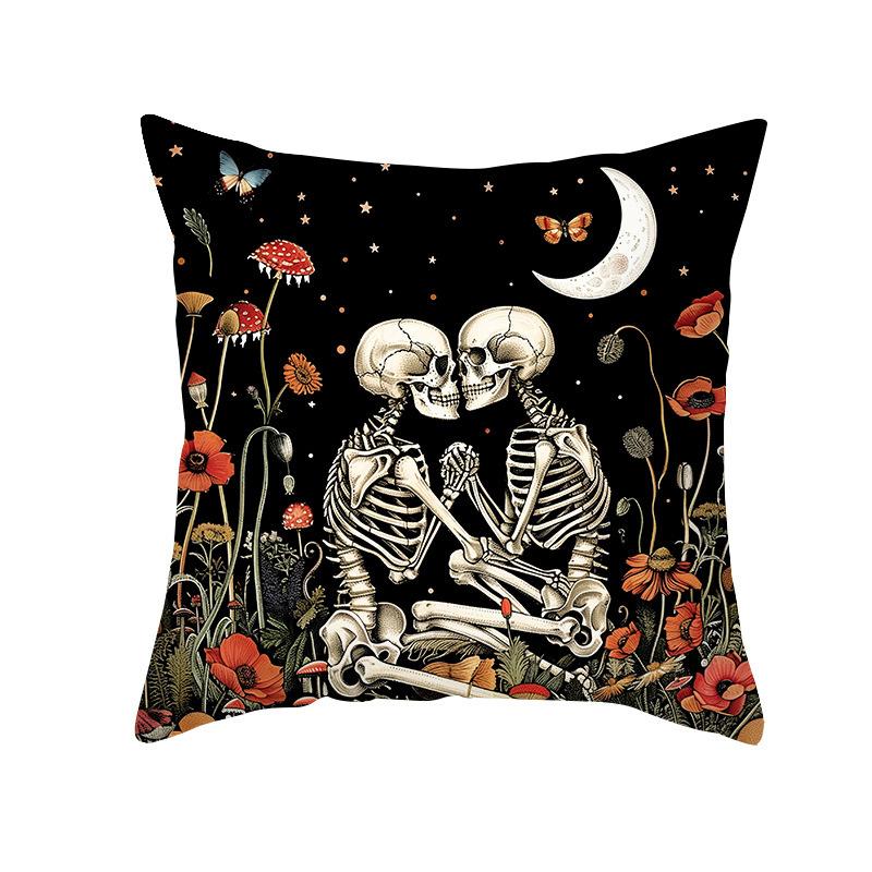 New Pillow Cover Halloween Undead Series Home Sofa Decoration Cushion Cover Bedroom Pillow Cover Cushion Cover
