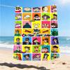 1pc Crayon Shin chan Outdoor Flannel Blanket, Lightweight Warm Cozy for Travel Camping Office Soft Polyester Fabric