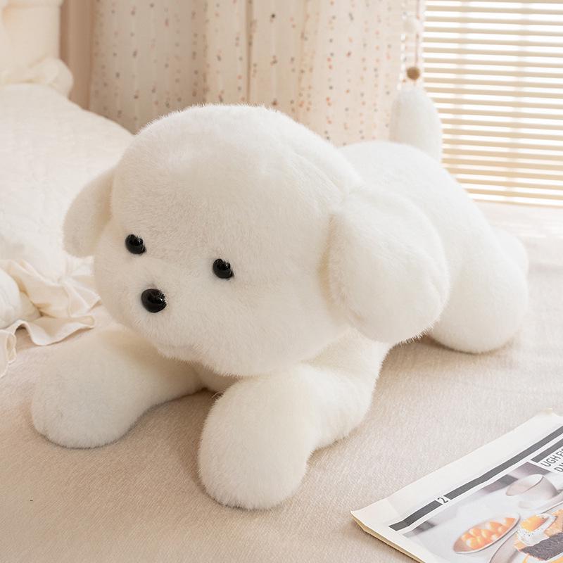 Cute Large Dog Plush Pillow and Bed for Girls