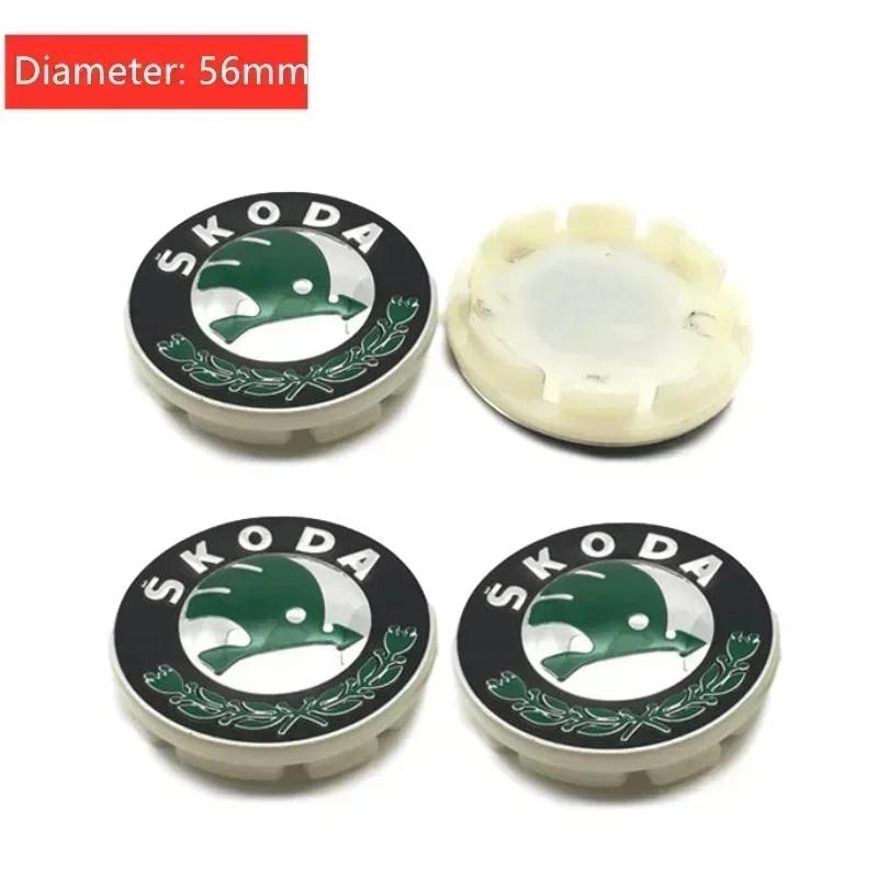 

Car Sticker for Skoda 56/60/65mm Car Wheel Center Hub Caps Logo Rapid Kodiaq Fabia Karoq Laura Superb VRS Yeti Octavia Scala Tir