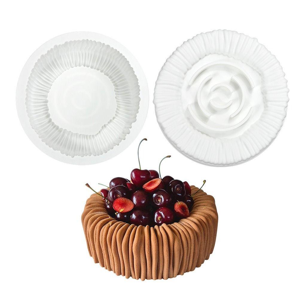 Silicone Material Chocolate Mousse Mould Dessert Making 3D Soap Candle Wax Mould