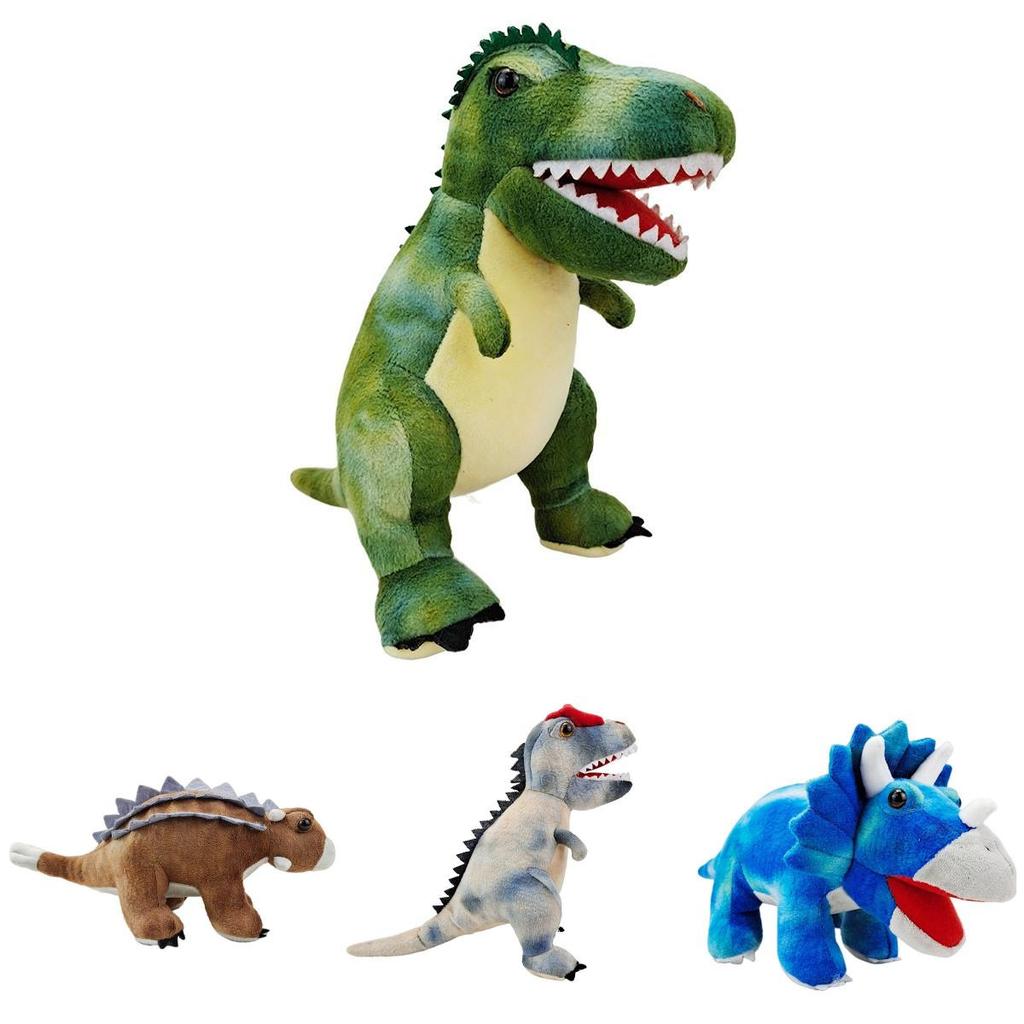 Realistic Dinosaur Plush Toys With Soft Pp Cotton Filling Perfect For Kids