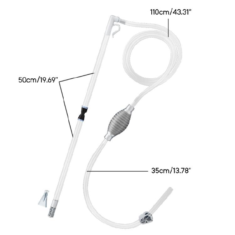 Water Exchanger Aquarium Siphon Vacuum Cleaner For Fish Tanks Water Changer