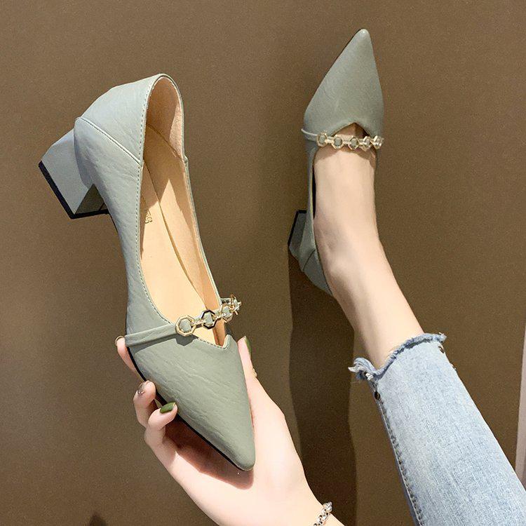 Buy Sexy Pointed Shoes Ladies Low Heel 