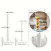 Acrylic Donut Stand, Removable Clear Donut Display Stand Bagels Holder for Party Wedding Birthday Treat Display Corner Decor