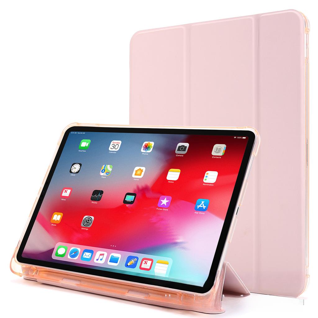 For IPad 10.2inch Pen Slot Protective Case 10.9inch Airbag Anti-Drop Air45 Pro11 Transparent
