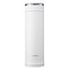 ZOJIRUSHI Láhev na vodu z nerezové oceli, hrnek, láhev na přímé pití, lehká, studená, izolační, teplá, 480 ml, bílá, SM-JF48-WA