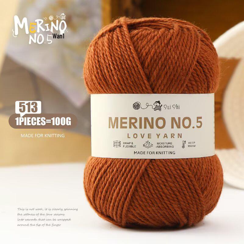 Australian Wool Chunky Scarf & Sweater Yarn for Hand Knitting