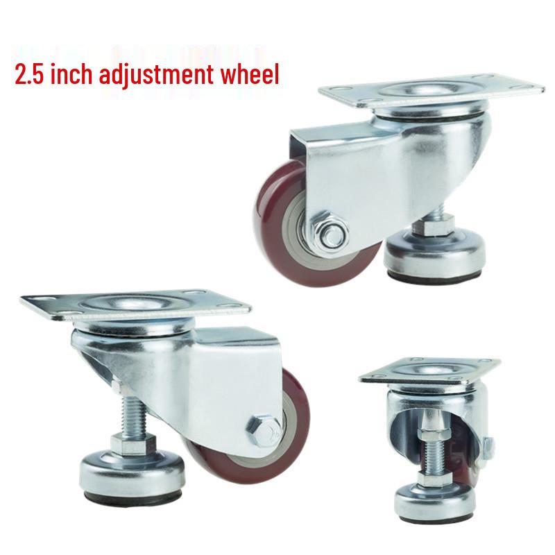 Fuma Double Axis Horizontal Adjustment Caster Wheel - Available In 2", 2.5", and 4" Sizes