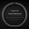 Genuine Leather Steering Wheel Cover for Baojun Models 730, 510, 560, 310W, 530, E200, and 630 - All-Season Use