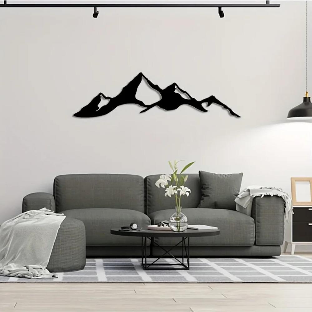 Denali Mountain Metal Wall Art – Durable, Rust-Free Aluminum Composite, Stylish Indoor & Outdoor Wall Decor for Elegant Spaces