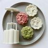 Plastic Mooncake Molds Teapot Shape Pastry Mold Hand Press Mould  Mid-Autumn Festival
