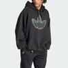 adidas Originals X Youth of Paris Pullover Hooded Sweatshirt Carbon Black IU3310