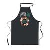 Kitchen Apron - PLANETEE - I Can't I'm Making Cupcakes - Black - 90x60 Cm - Printed In France