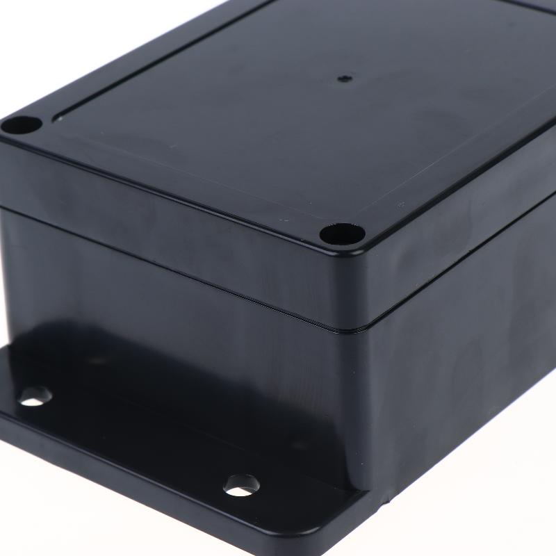 1/3 Stück Kunststoff Elektronik Projekt Instrumentengehäuse Ip65 Wasserdicht Schwarze Anschlussdose Outdoor Behälter Stromgehäuse Werkzeuge