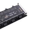 PWM fan+ARGB LED sync controller 2 in 1, wireless, 1 to 8, splitter, 5V, 3-pin ARGB, 4-pin fan adapter