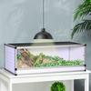 Terrarium for Reptiles Acrylic Terrarium Feeding Box 120 x 40 x 40 cm for Amphibians, Insects, Snails, Jumping Spider