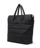 Illedit Matte Quilted Tote Bag Black