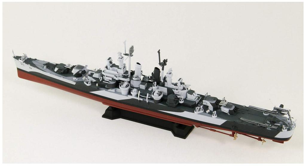 Pit Road Skywave Series US Navy Light Cruiser Miami Plastic Model W209 1/700 CL-89