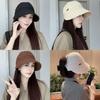 Polyester Women Uv Protection Sun Hat With Wide Brim For Spring Outdoors Summer
