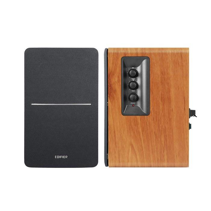 Edifier R1280Ts Active Bookshelf Speakers, 42W RMS, RCAx2 Input, Subwoofer Output, Built-in Amplifier, 4 Inch Woofer/5 Inch Tweeter, Pair,