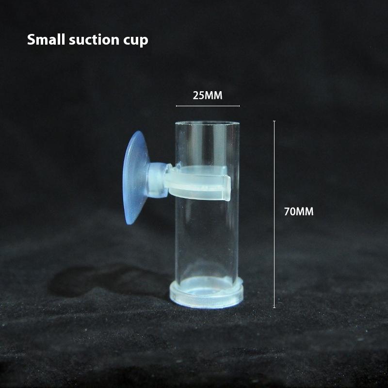 Прозрачная автоматическая кормушка для аквариума, кормушка для корма для рыб большой емкости, аксессуары для аквариума, акриловая кормовая трубка для аквариума