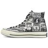 Chuck 70 Hi 'White Black' (Unisex) White / Black Canvas Shoes 162880C