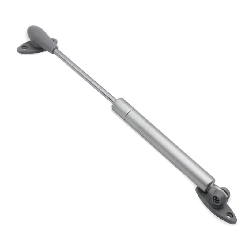 1PC Hydraulic Lift Support Rod Support Cabinet Gas Shocks for Toy Box Gas Spring Shocks with Bottom Fixing Plate